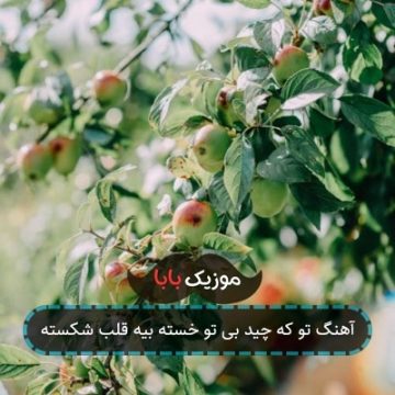 آهنگ تو که چید بی تو خسته بیه قلب شکسته