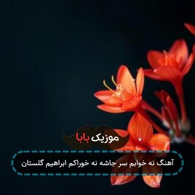 آهنگ نه خوابم سر جاشه نه خوراکم ابراهیم گلستان
