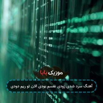آهنگ سرد شدی زودی نفسم بودی الان تو ریم دودی