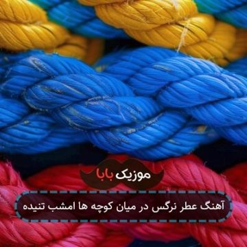 آهنگ عطر نرگس در میان کوچه ها امشب تنیده آهنگ عطر نرگس در میان کوچه ها امشب تنیده