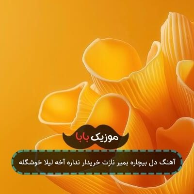 آهنگ دل بیچاره بمیر نازت خریدار نداره آخه لیلا خوشگله