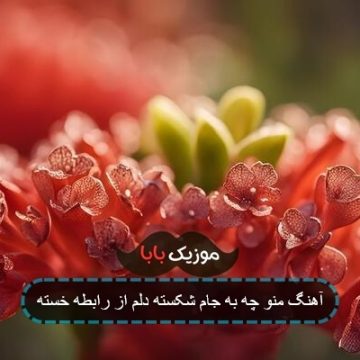 آهنگ منو چه به جام شکسته دلم از رابطه خسته آهنگ منو چه به جام شکسته دلم از رابطه خسته