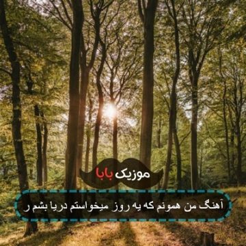 آهنگ من همونم که یه روز میخواستم دریا بشم ر