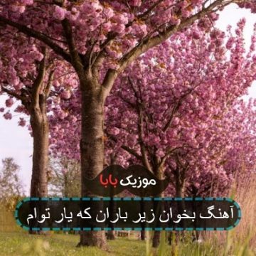 آهنگ بخوان زیر باران که یار توام