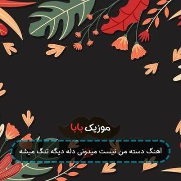 آهنگ دسته من نیست میدونی دله دیگه تنگ میشه