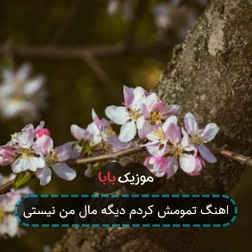 اهنگ تمومش کردم دیگه مال من نیستی