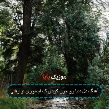 آهنگ دل دنیا رو خون کردی ک اینجوری تو رفتی