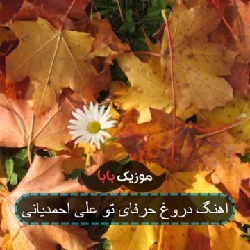 اهنگ دروغ حرفای تو علی احمدیانی