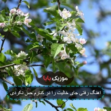 اهنگ رفتی جای خالیت را در کنارم حس نکردی