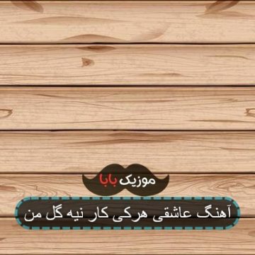 آهنگ عاشقی هرکی کار نیه گل من آهنگ عاشقی هرکی کار نیه گل من