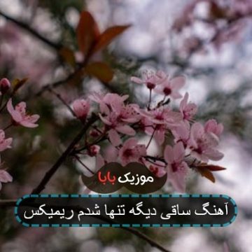 آهنگ ساقی دیگه تنها شدم ریمیکس