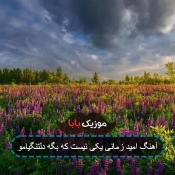 آهنگ امید زمانی یکی نیست که بگه دلتنگیامو
