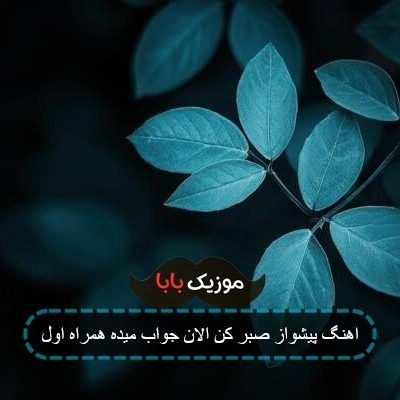 اهنگ پیشواز صبر کن الان جواب میده همراه اول اهنگ پیشواز صبر کن الان جواب میده همراه اول