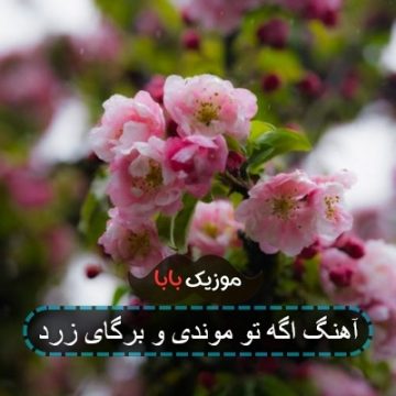 آهنگ اگه تو موندی و برگای زرد