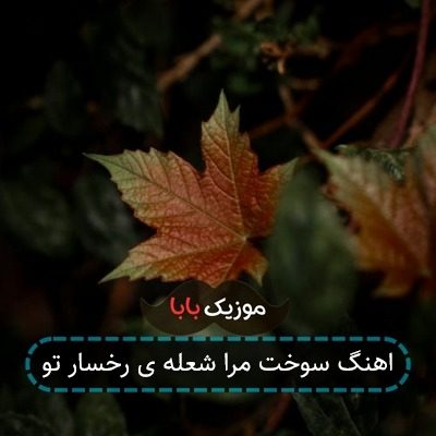 اهنگ سوخت مرا شعله ی رخسار تو