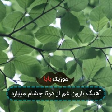 آهنگ بارون غم از دوتا چشام میباره