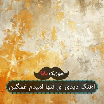 اهنگ دیدی ای تنها امیدم غمگین