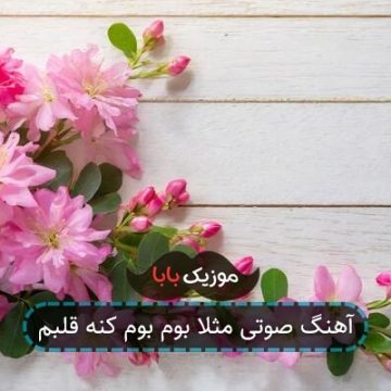 آهنگ صوتی مثلا بوم بوم کنه قلبم آهنگ صوتی مثلا بوم بوم کنه قلبم