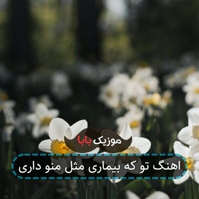 اهنگ تو که بیماری مثل منو داری