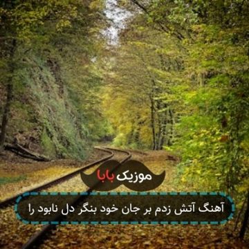 آهنگ آتش زدم بر جان خود بنگر دل نابود را آهنگ آتش زدم بر جان خود بنگر دل نابود را