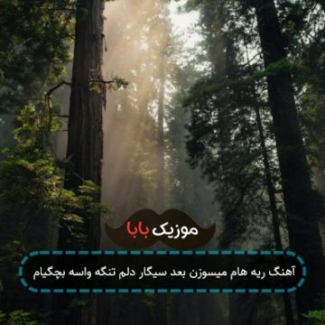 آهنگ ریه هام میسوزن بعد سیگار دلم تنگه واسه بچگیام