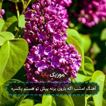 آهنگ امشب اگه بارون بزنه پیش تو هستم یکسره