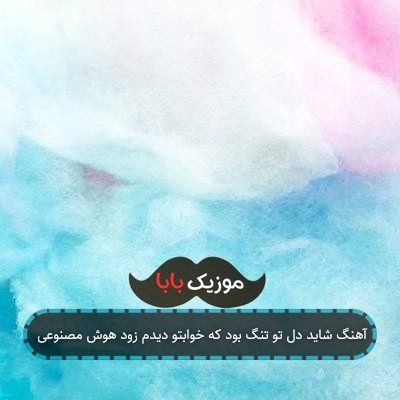 آهنگ شاید دل تو تنگ بود که خوابتو دیدم زود هوش مصنوعی