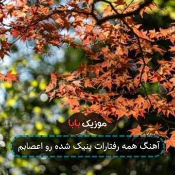 آهنگ همه رفتارات پنیک شده رو اعصابم