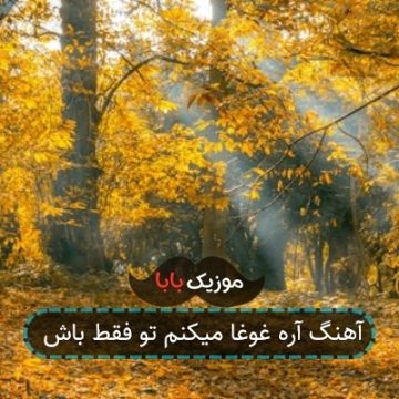 آهنگ آره غوغا میکنم تو فقط باش آهنگ آره غوغا میکنم تو فقط باش