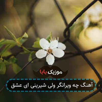 آهنگ چه ویرانگر ولی شیرینی ای عشق آهنگ چه ویرانگر ولی شیرینی ای عشق