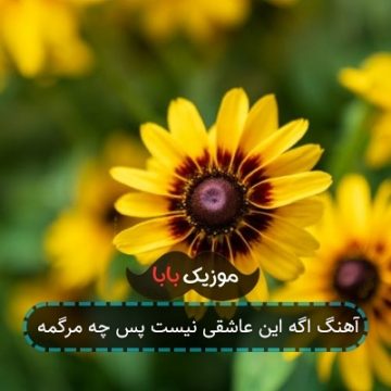 آهنگ اگه این عاشقی نیست پس چه مرگمه