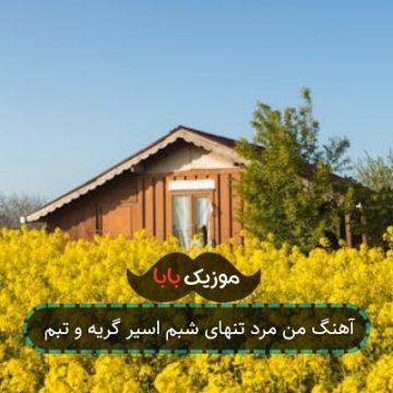 آهنگ من مرد تنهای شبم اسیر گریه و تبم