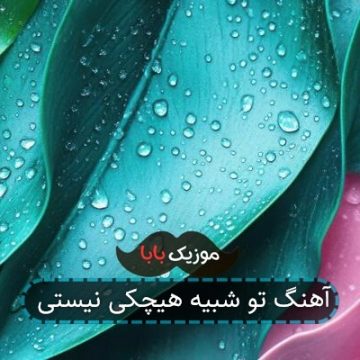 آهنگ تو شبیه هیچکی نیستی