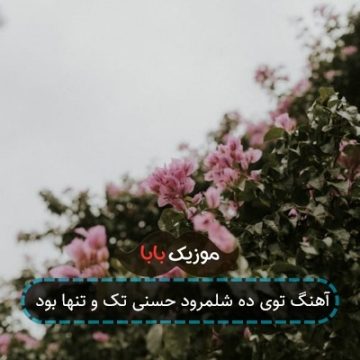 آهنگ توی ده شلمرود حسنی تک و تنها بود آهنگ توی ده شلمرود حسنی تک و تنها بود
