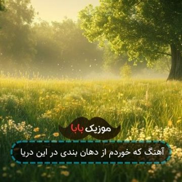 آهنگ که خوردم از دهان بندی در این دریا آهنگ که خوردم از دهان بندی در این دریا