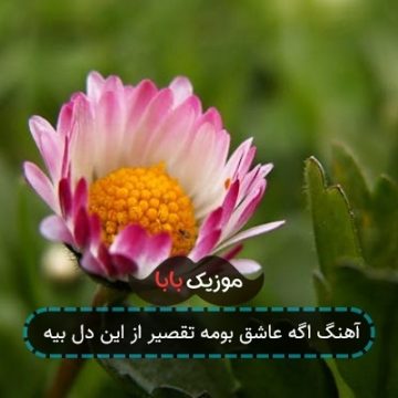 آهنگ اگه عاشق بومه تقصیر از این دل بیه