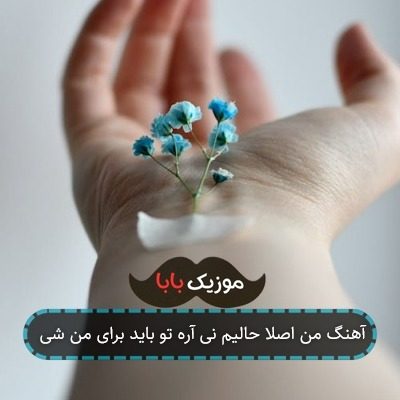 آهنگ من اصلا حالیم نی آره تو باید برای من شی