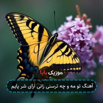 آهنگ تو مه و چه ترسنی زانی ارای شر پایم
