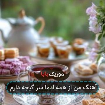 آهنگ من از همه ادما سر گیجه دارم